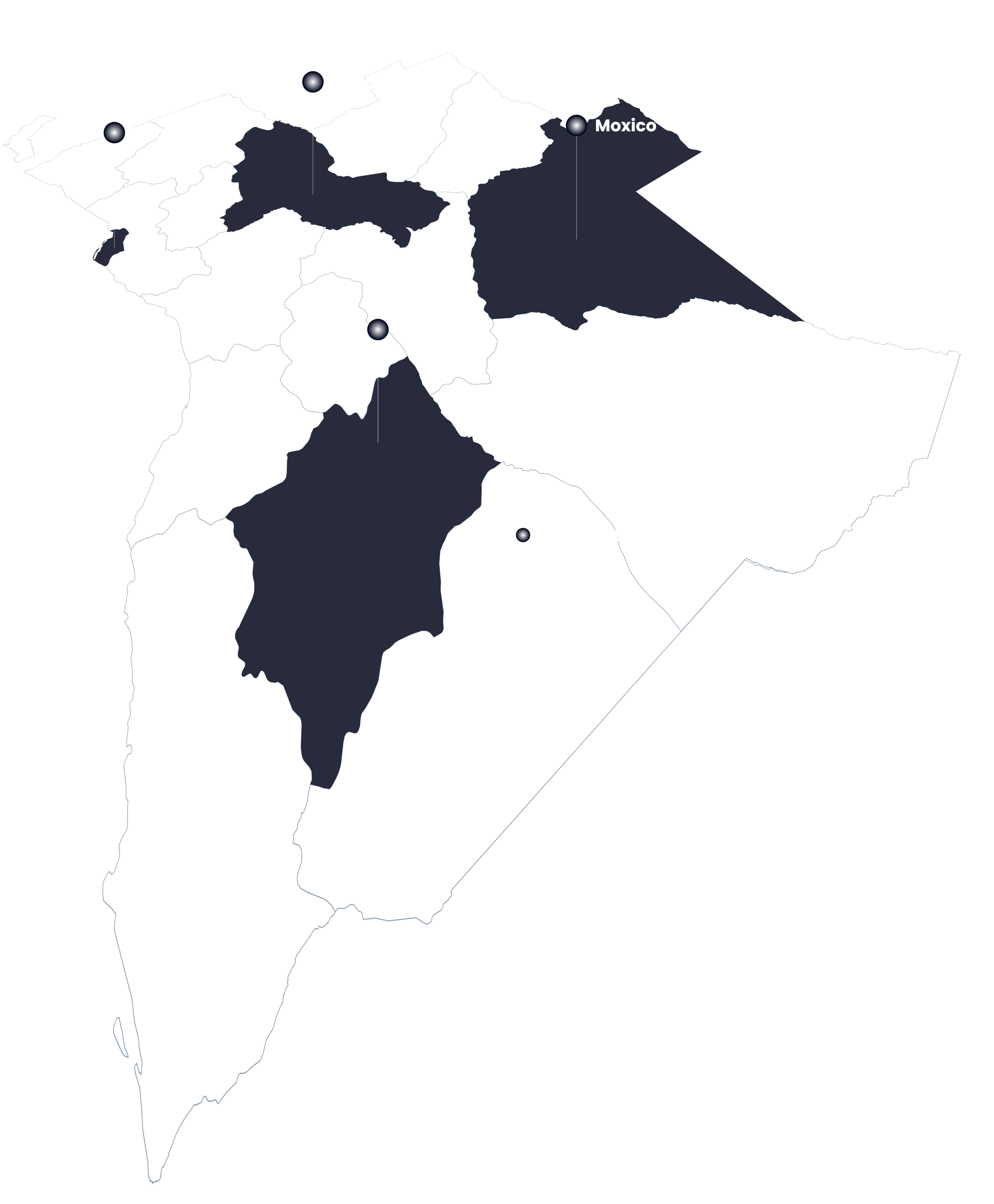 Mapeamento de distribuição de mercadoria